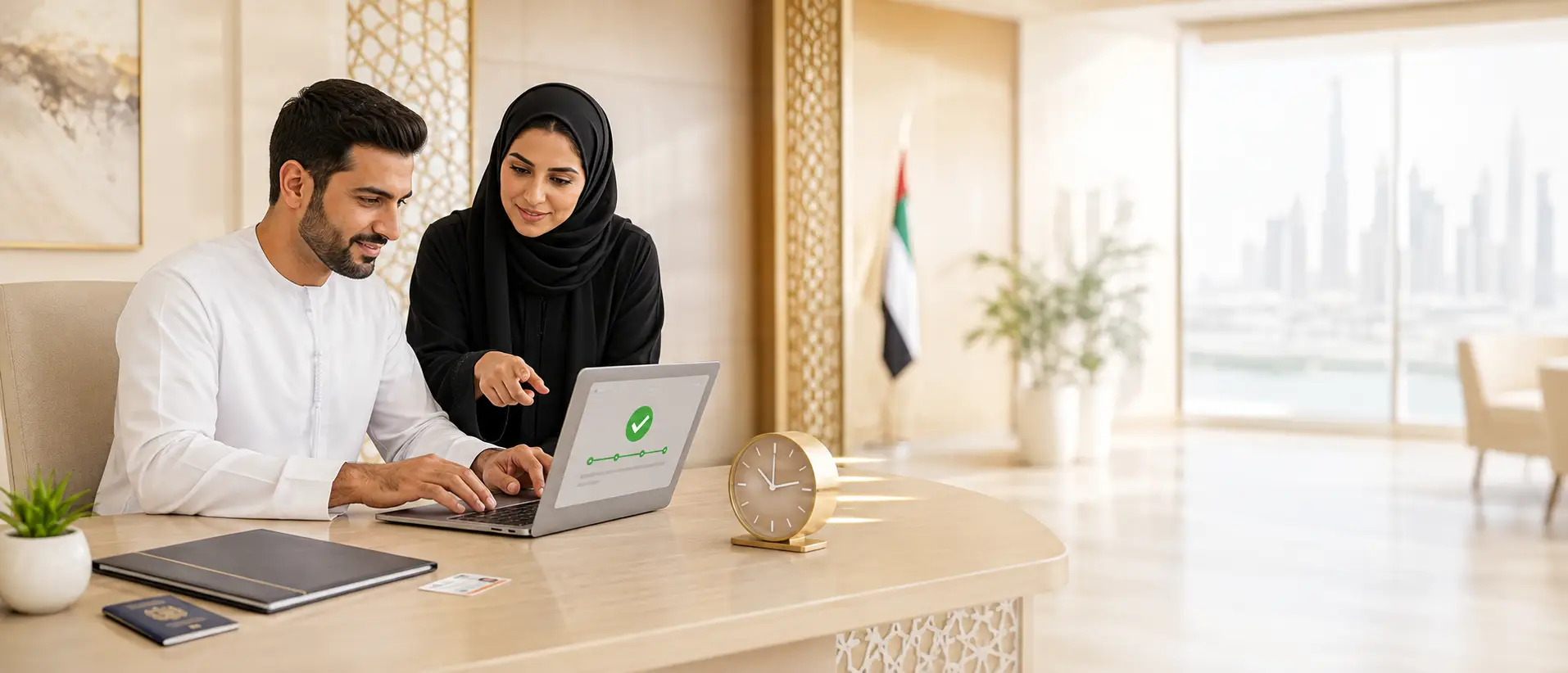 مدة تجديد الاقامة في الامارات